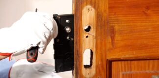 instalar una cerradura