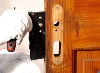 instalar una cerradura