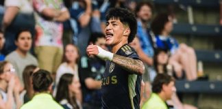 Kenji Cabrera anotó su primer gol con el Vancouver Whitecaps