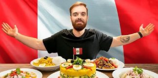 Ibai Llanos degustó la comida peruana y esta fue su reacción