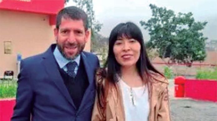 Betssy Chávez y Raúl Noblecilla