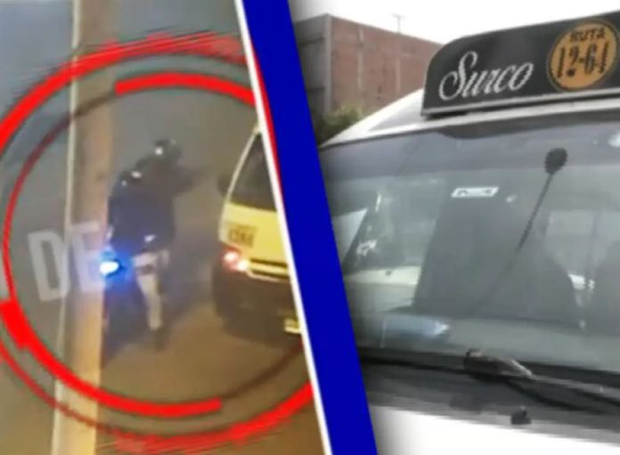 Dispararon contra chofer en La Perla