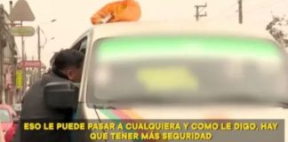Falso pasajero graba extorsión a vehículo
