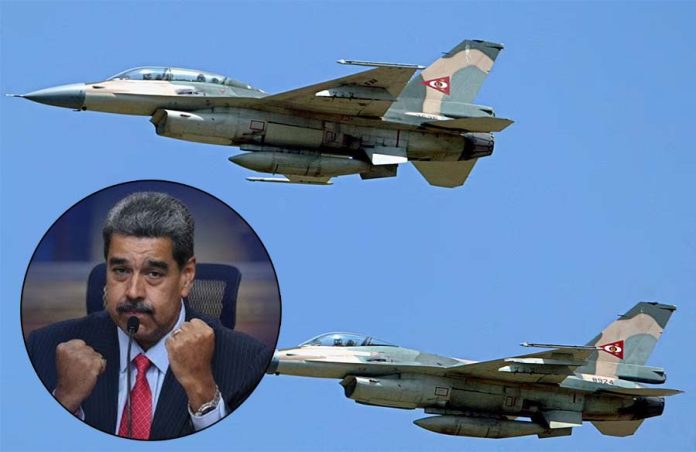Maduro manda aviones sobre buque de Trump