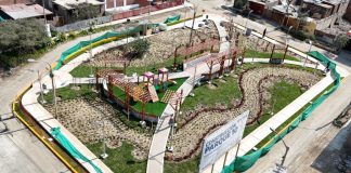 Santa Rosa remodela su parque principal