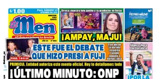Portada impresa diario El Men 13-09-25
