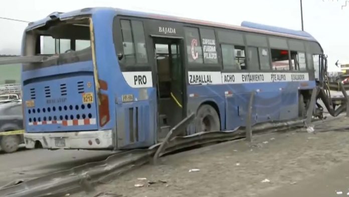 Dictan 9 meses de prisión preventiva contra chofer del bus accidentado en Evitamiento