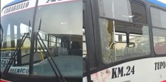 Chofer de transporte público y su hija fueron atacados a balazos por extorsionadores