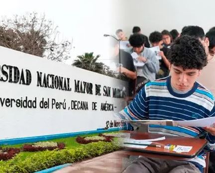 Examen de admisión Universidad Nacional Mayor de San Marcos Examen de admisión Universidad Nacional Mayor de San Marcos
