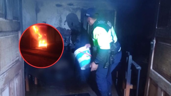 Mujer es quemada viva por celos de su expareja en Cusco