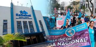 huelga indefinida de enfermeras EsSalud