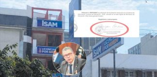 Otro instituto vinculado a José Luna habría sido favorecido por Morgan Quero Otro instituto vinculado a José Luna habría sido favorecido por Morgan Quero