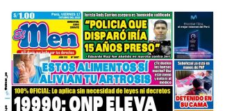 Portada Diario El Men (17/10/2025)