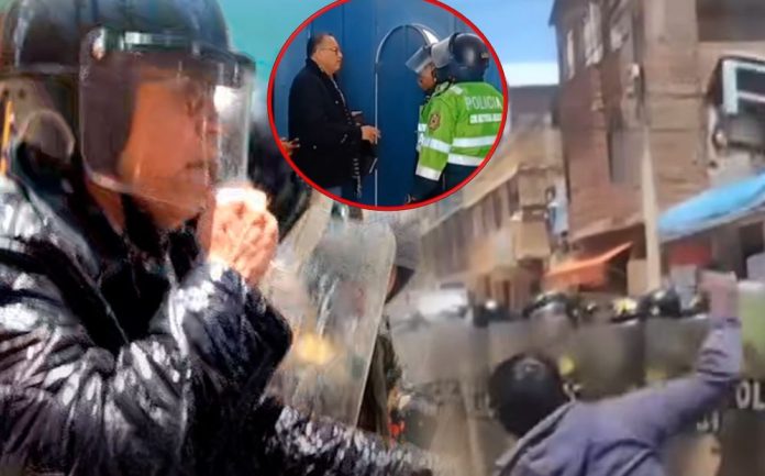 Arrojaron piedras y huevos a Phillip Butters