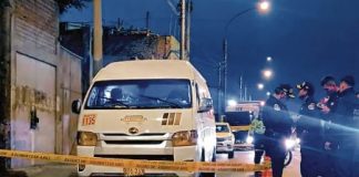 Asesinan a chofer de combi en el Callao