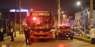 Asesinaron a chofer de bus en SJM