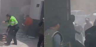 Cae techo de comisaría de Surquillo