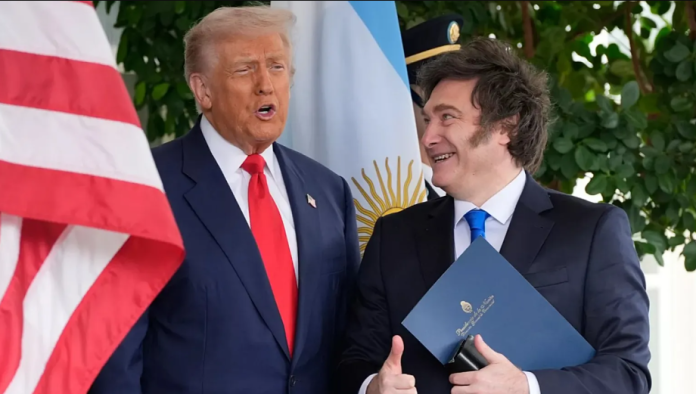 Donald Trump y Javier Milei