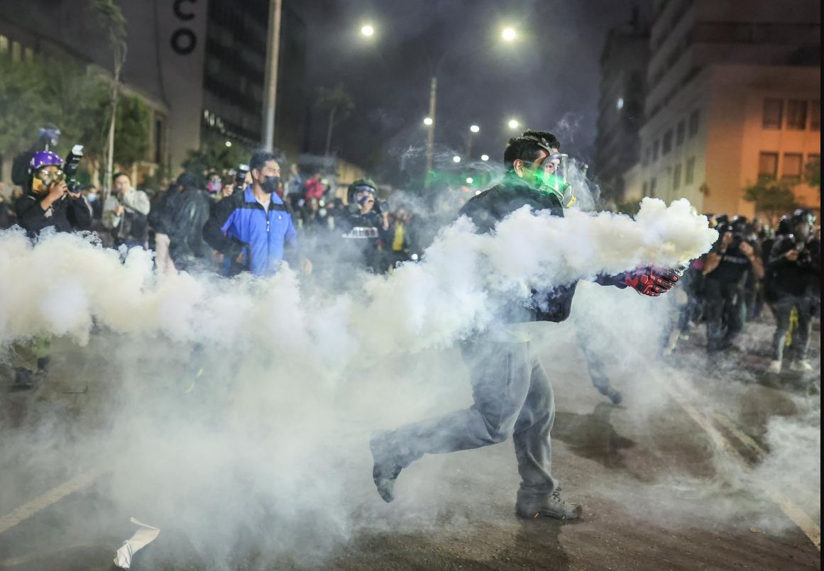 “Generación Z” salieron a las calles de Lima para manifestarse contra el gobierno de José Jerí y el Congreso de la República
