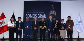 Movistar, Fundación Miguel Grau y la Marina premiaron en cruzada