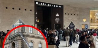 Robaron el Louvre en siete minutos