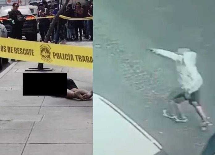 Acribillan a hombre delante de menores