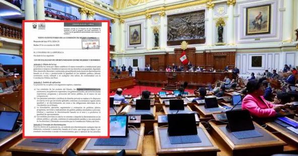 Aprueban ley para fomentar igualdad Aprueban ley para fomentar igualdad