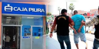 Choro se suicida en asalto a Caja Piura