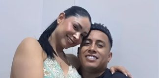 Christian Cueva y Pamela Franco