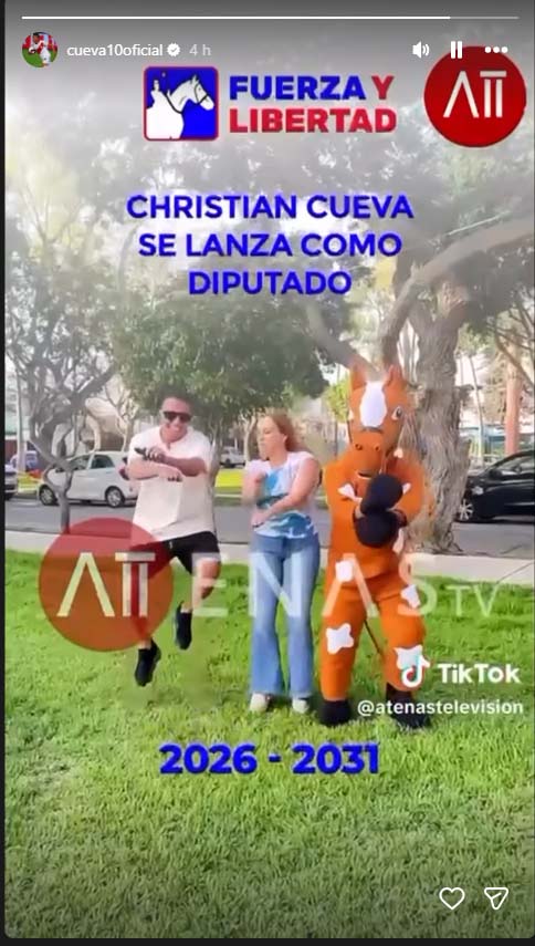 Cueva postulará como diputado