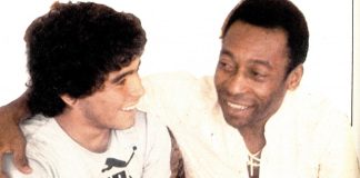 Diego Armando Maradona y ‘O Rei’ Pelé y