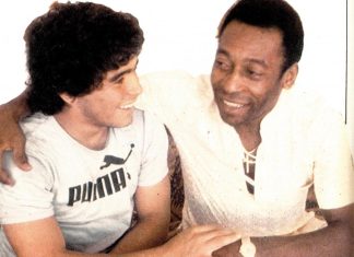 Diego Armando Maradona y ‘O Rei’ Pelé y