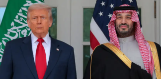 Donald Trump y Mohamed bin Salmán
