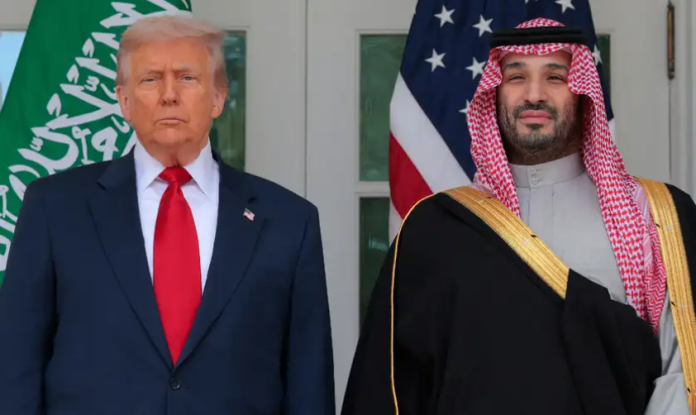 Donald Trump y Mohamed bin Salmán