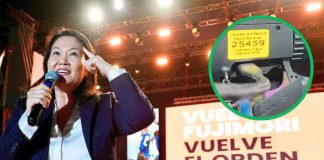 Éste usó cámara de Congreso para Keiko