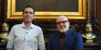 José Jerí con Beto Ortiz en palacio