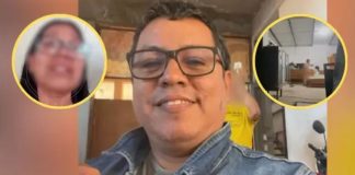 José Lazo Arce fue grabado completamente desnudo y fuera de sí mientras agredía brutalmente a su pareja