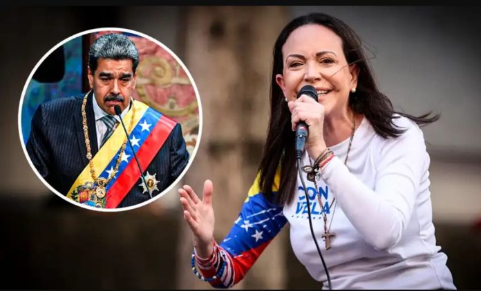 Machado “Venezuela resurgirá de sus cenizas” Machado “Venezuela resurgirá de sus cenizas”