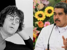 Maduro tiembla por ataque cantando “Imagine”