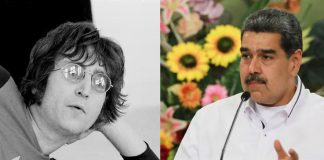 Maduro tiembla por ataque cantando “Imagine”