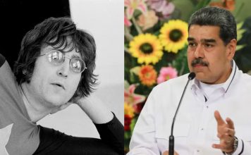 Maduro tiembla por ataque cantando “Imagine”