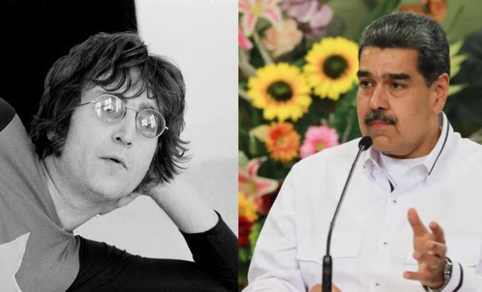 Maduro tiembla por ataque cantando “Imagine”