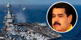 Portaaviones USS Gerald R. Ford va por Maduro