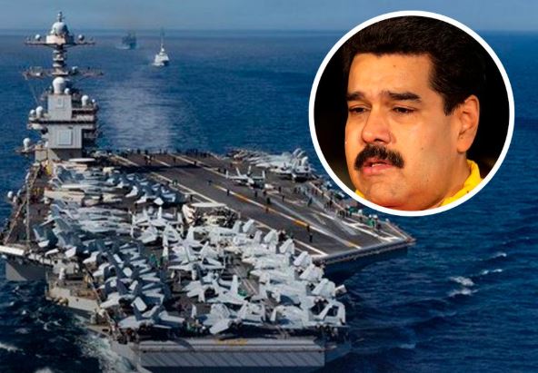 Portaaviones USS Gerald R. Ford va por Maduro Portaaviones USS Gerald R. Ford va por Maduro