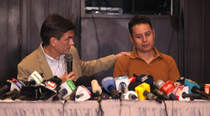Presidente de Bolivia, Rodrigo Paz y Edman Lara