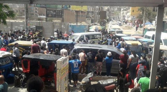 Rellenan a colectivero a balazos Rellenan a colectivero a balazos