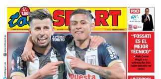 Portada Diario TodoSport (05/11/2025)