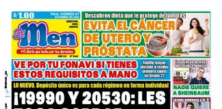Portada Diario El Men (07/11/2025)