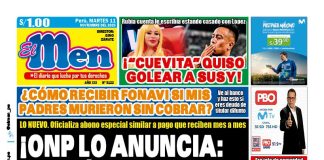 Portada Diario El Men (11/11/2025)