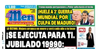 Portada Diario El Men (12/11/2025)